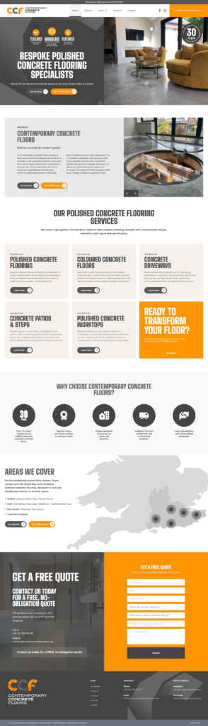 Contemporary Concrete Floors