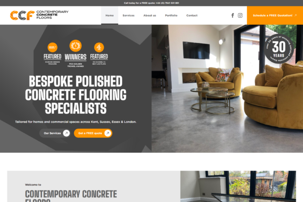 Contemporary Concrete Floors