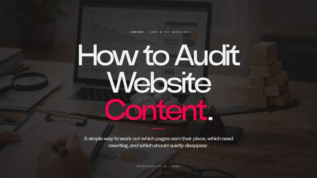 How to Audit Website Content That Isn’t Pulling Its Weight