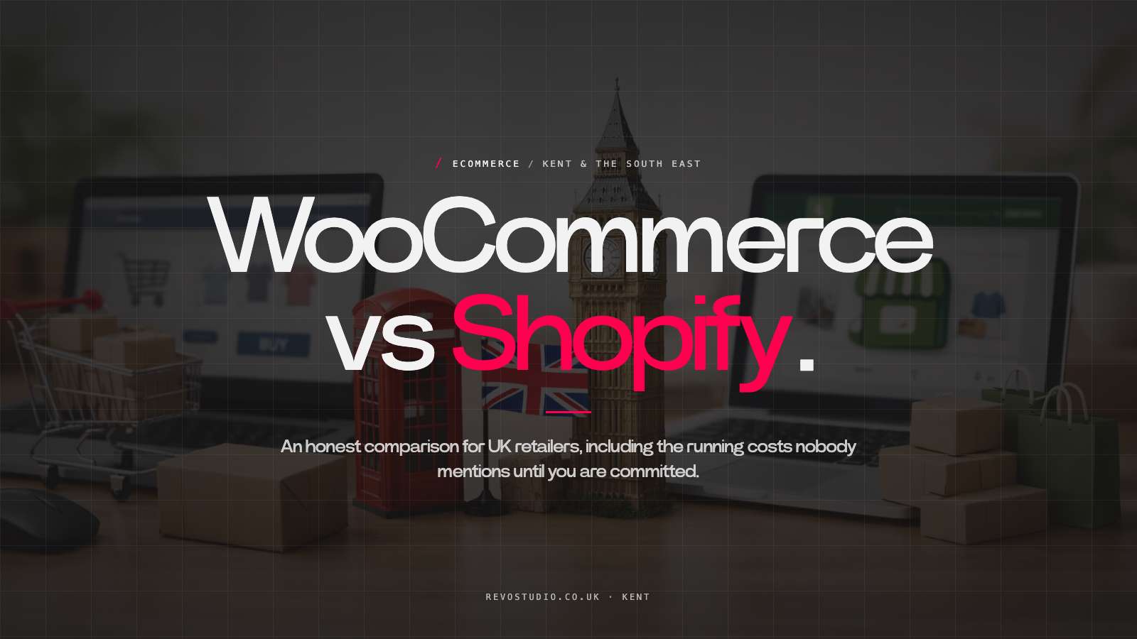 WooCommerce versus Shopify comparison for UK shops