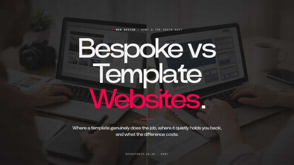 Bespoke Versus Template Websites: Which Fits?